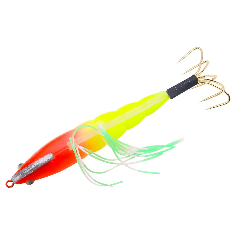 Cebo de pesca de calamar, señuelo de Jigging, 17,2g, 12cm, Wobblers, carpa, lubina, plantillas de Lucio, simulación realista, cebo de pulpo, aparejos de pesca - imagen 5