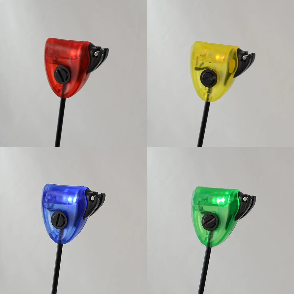 Juego de swingers LED para pesca de carpa, estuche para alarma de mordida, indicadores de mordida B2002 - imagen 5