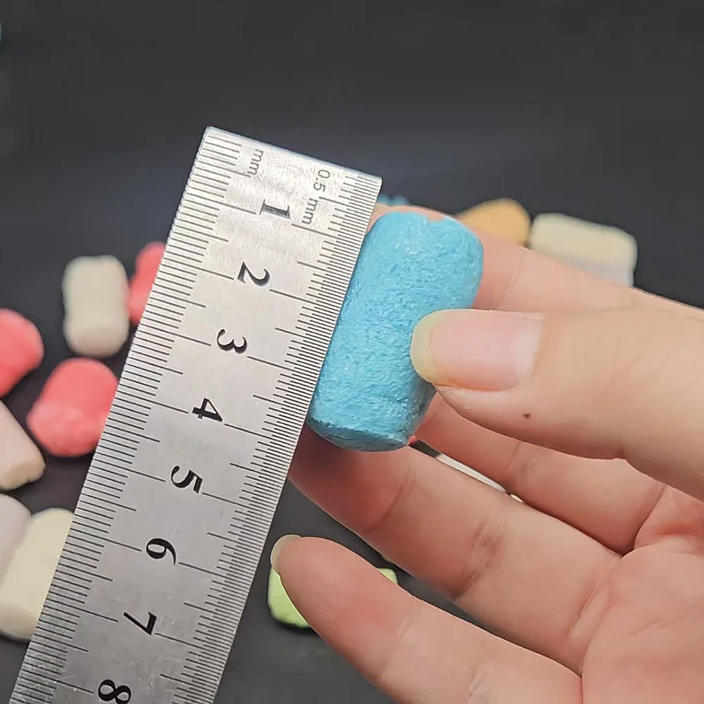 MNFT 50 Uds pepitas PVA disolución de agua espuma emergente antiemaranjes accesorio de pesca de carpa para aparejos de pesca de carpa fundición - imagen 4