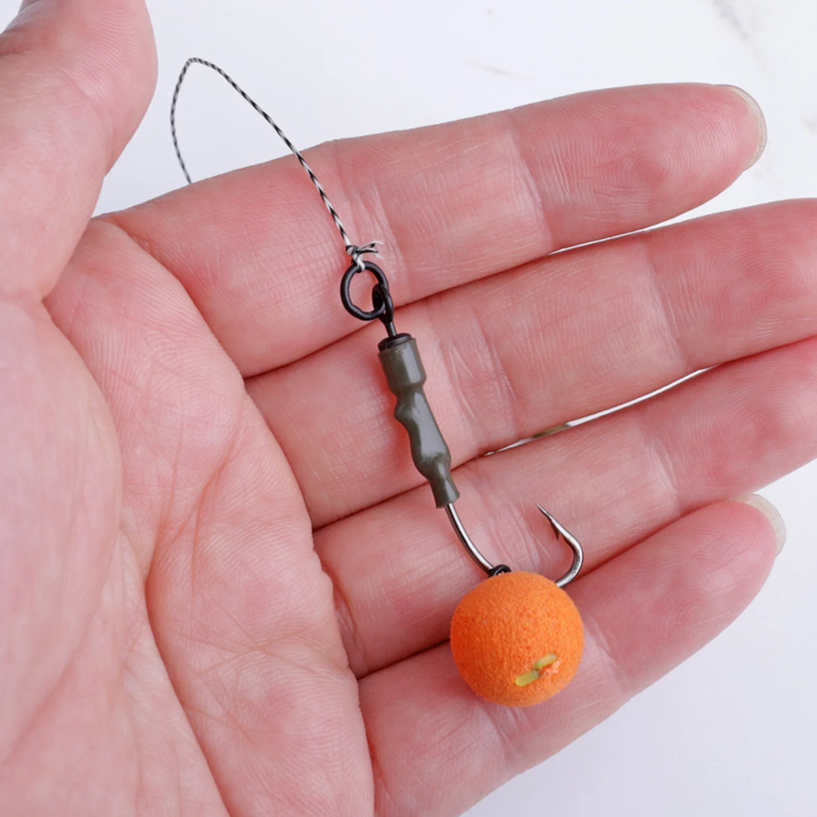 Anzuelos con púas de acero carbono – Pesca en agua dulce y salada - imagen 3