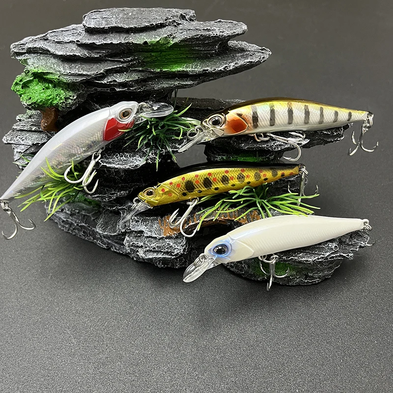 8,5g pececillo suspendido 77SP Jerkbait señuelo de Pesca Lucio cebos duros artificiales Wobbler Pesca Swimbait accesorios de Pesca - imagen 5