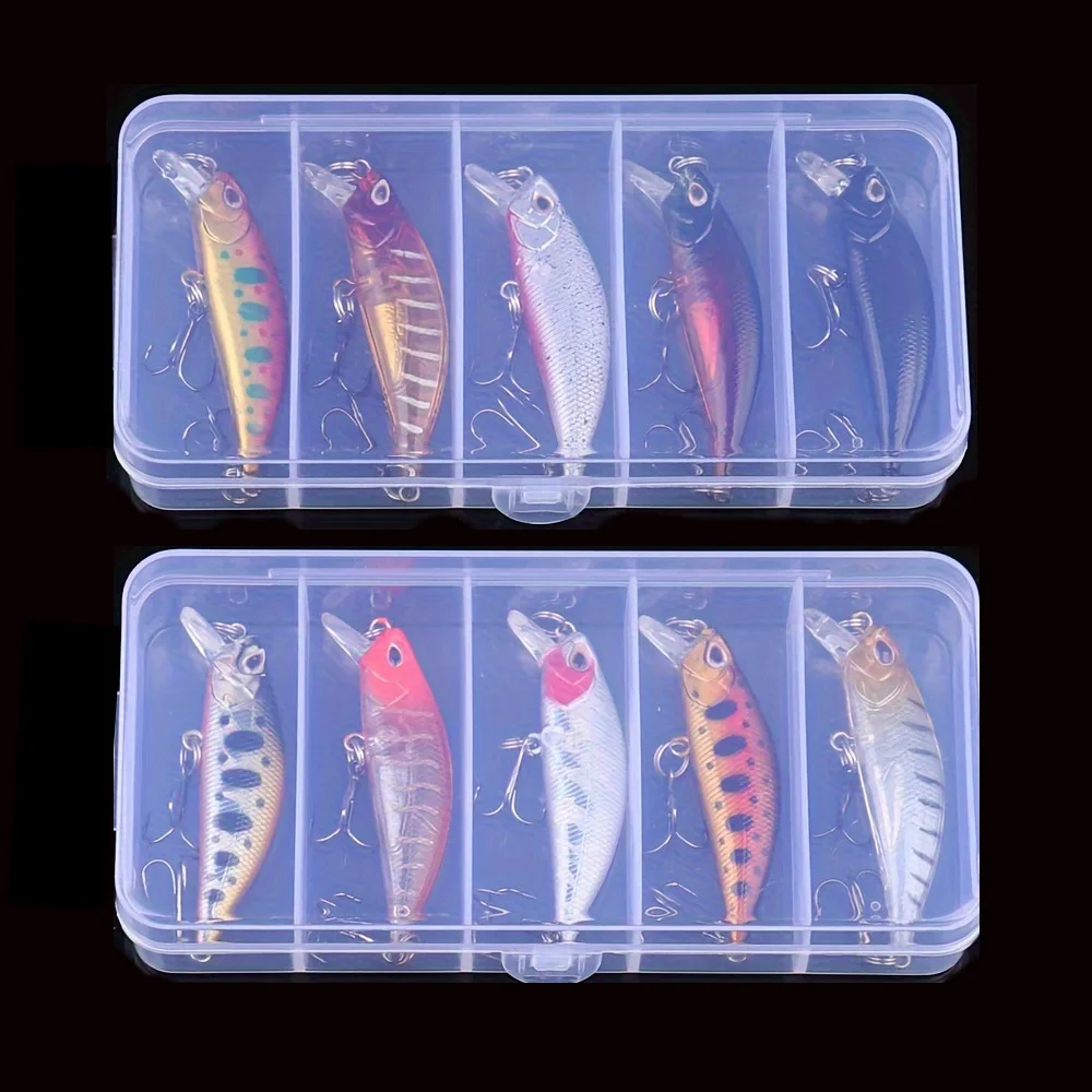 5 uds 58MM 5,1G Mini Japón modelo hundimiento Minnow Señuelos de Pesca Jerkbaits Peche cebo Artificial Wobbler señuelo para trucha lubina carpa