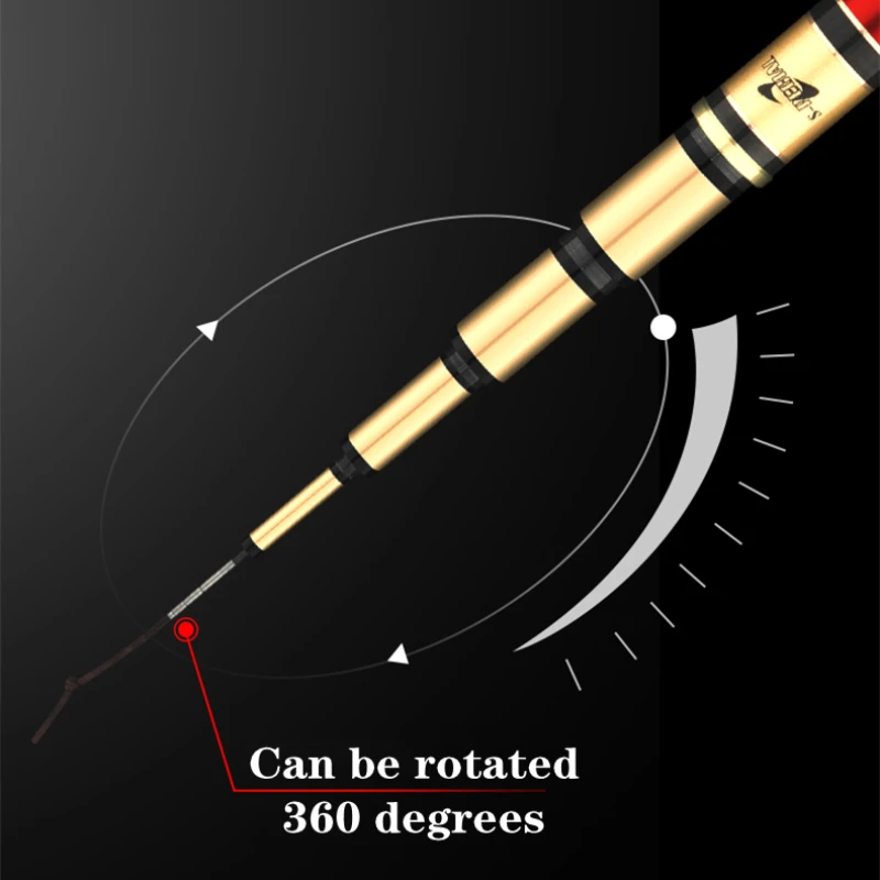 Caña de pescar ultraligera 5/6/8H, caña de pescar de alto carbono, caña de pescar de carpa superdura, accesorios de pesca - imagen 5