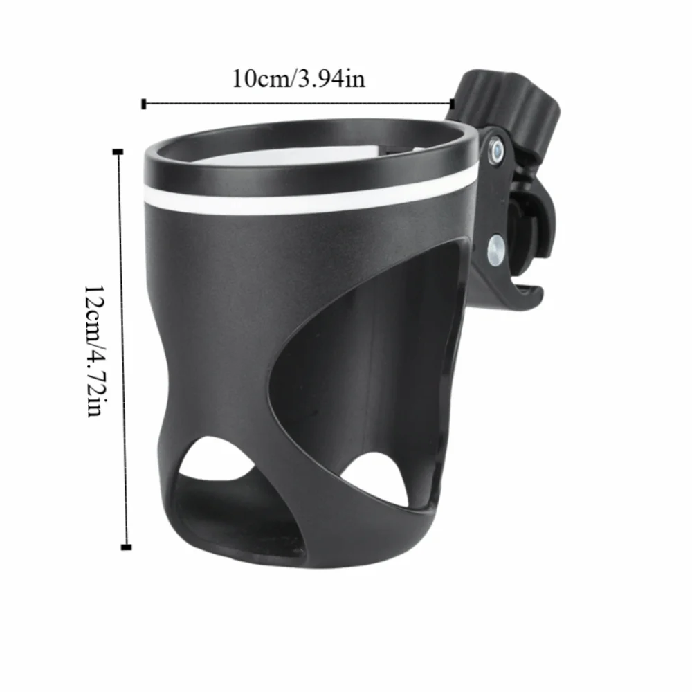 Durable 360 °   Portavasos giratorio para bicicleta, portabotellas de plástico ABS negro, portavasos resistente para ciclismo, accesorios para bicicleta - imagen 4