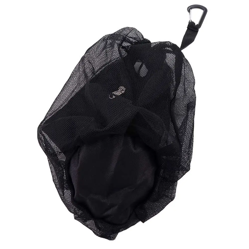 Bolsa de malla con Clip para pelotas, bolsa de almacenamiento de tela Oxford con cordón, soporte para pelotas de entrenamiento, bolsa individual para viajar y gimnasio - imagen 2