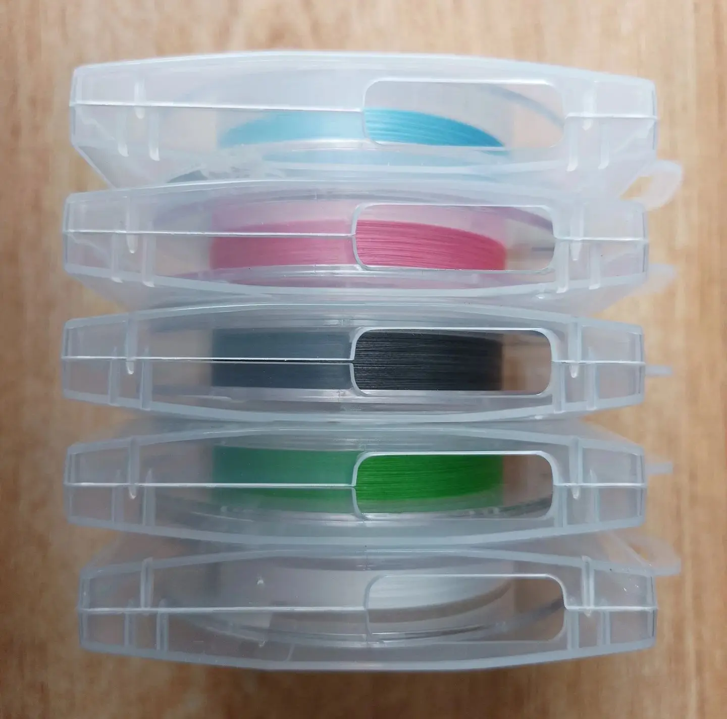 Línea de pesca en hielo de 50M, línea de pesca trenzada de 4 hebras, línea fina de PE de 0,08mm y 0,10mm, herramientas y equipos de pesca de invierno - imagen 4