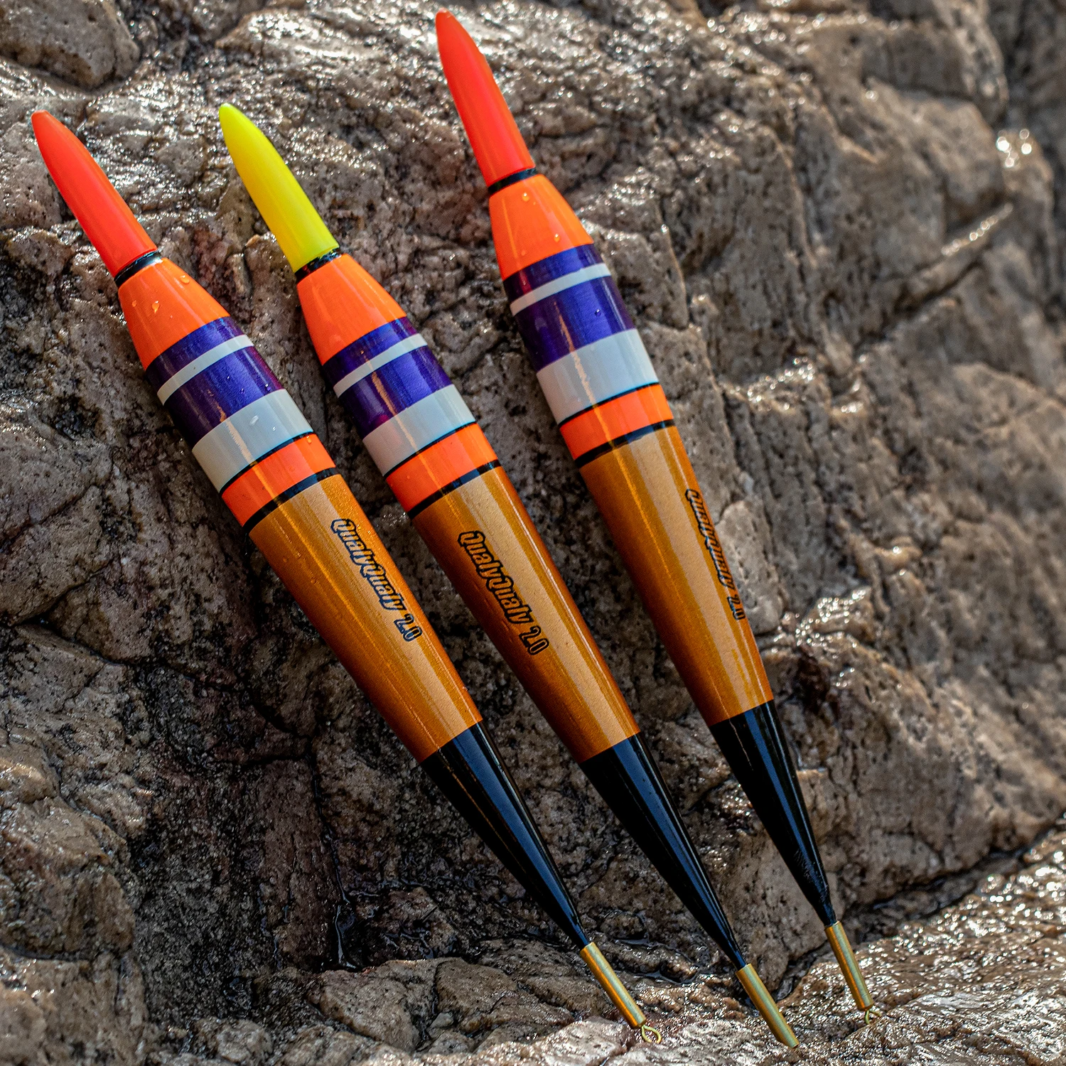 Flotadores Pesca Nocturna LED Boya Luminosa Plástico Roca - imagen 4