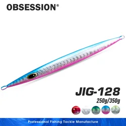 Obsession J128 – Señuelo metálico luminoso para lubina
