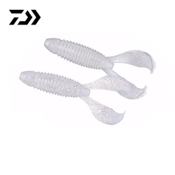 DAIWA RATTLIN TUBE KICKS Señuelos de pesca Señuelos blandos Cebos blandos 3,4 pulgadas Aproximadamente 8,6 cm 6PCS