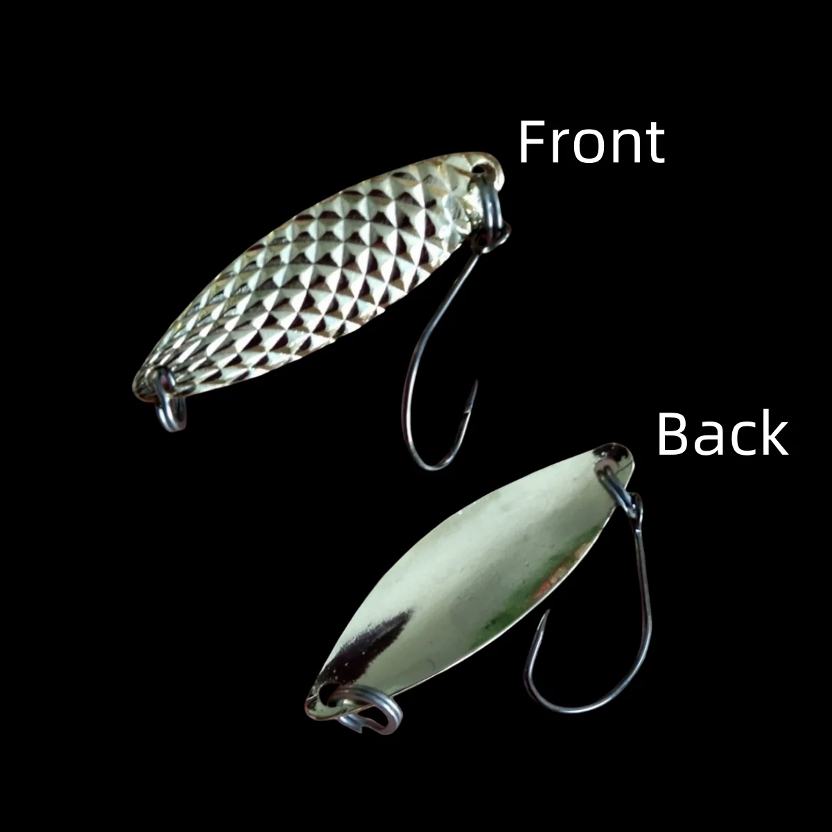 Swolfy-cuchara de Pesca de 4 piezas, señuelo de Metal para trucha, Chub, perca, salmón - imagen 2