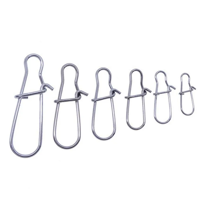 Conector de engranaje de pesca, accesorio de alta calidad, suministros de pesca, 100 piezas - imagen 4