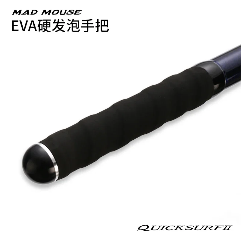 MADMOUSE-caña de pescar giratoria QUICKSURF 4,25 M/4,05 M, piezas Fuji de 3 secciones, alta fibra de carbono - imagen 5