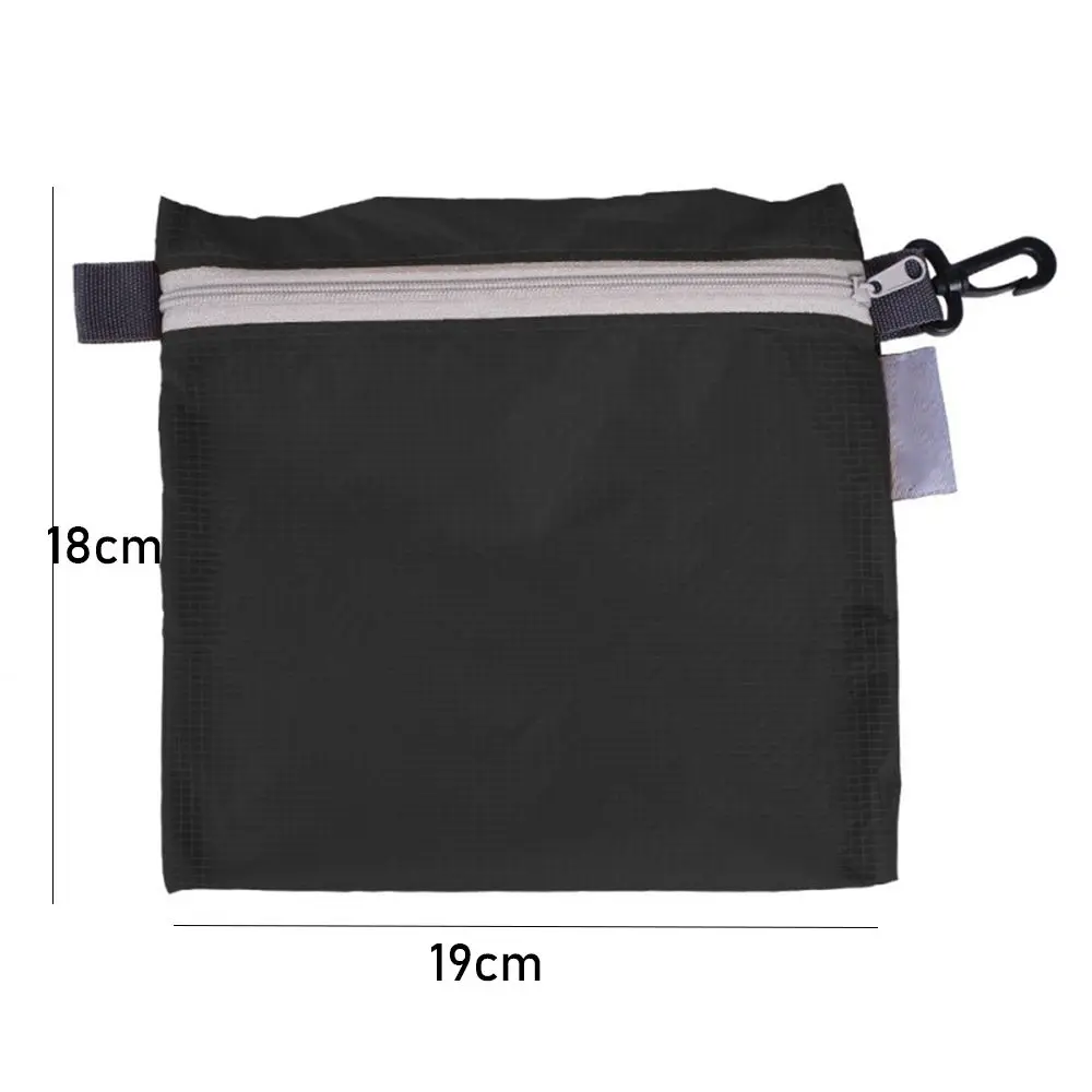 Bolsa portátil de bolsillo con cremallera, herramienta de almacenamiento, bolsa de cosméticos de viaje, organizador para exteriores, mochila, cubierta para lluvia, bolsas de natación impermeables - imagen 4