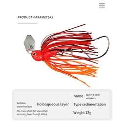 Chatterbait Power Wobblers - Señuelo vibración con hoja Stinger
