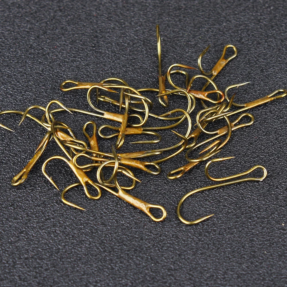 FTK Anzuelos Dobles Dorados con Púas – Ryder Pike Dead Bait - imagen 4