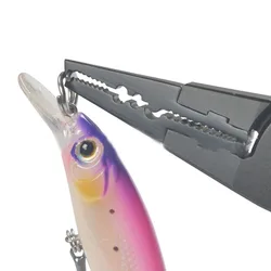 TAKEDO Alicates de pesca agua salada 19,5 cm - pinzas anillo dividido