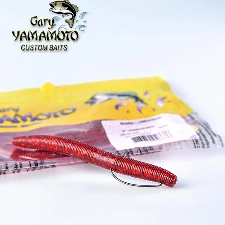 Japón importado yamamoto senko3 4 pulgadas luya cebo suave fideos gusano alta gravedad específica pozo negro - imagen 3