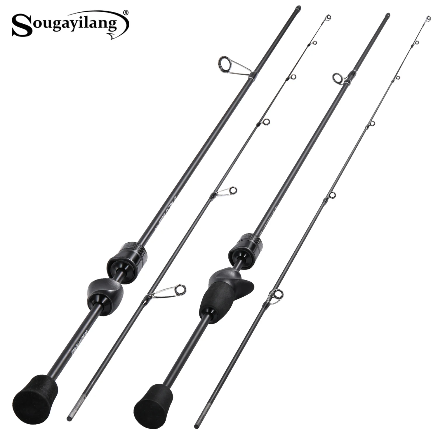 Sougayilang Caña Spinning Carbono Ultraligera 1-7g Alta Sensibilidad