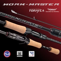 Kingdom Worm Master Caña Sálmon 2.01m Carbono