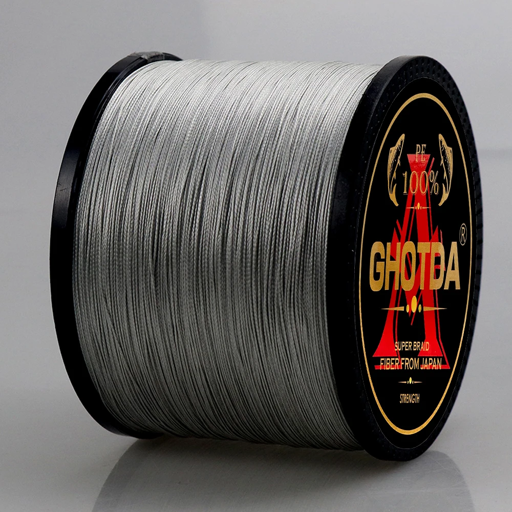 Sedal de pesca trenzada superfuerte, hilo de 16 hebras, 300/500M, x16, núcleo hueco, PE, alambre extremo, pesca de carpa, agua salada, 25LBs-200LBs - imagen 4