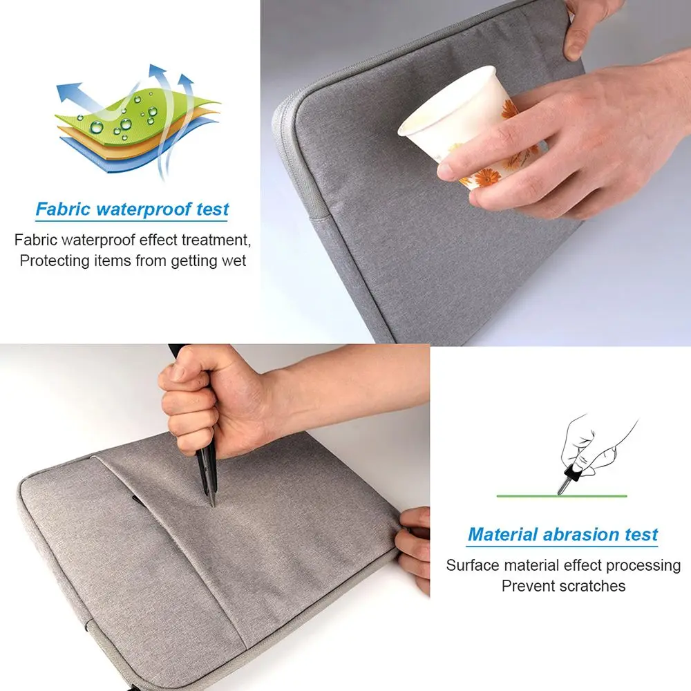 Funda acolchada para portátil resistente a golpes 11-15,6 pulgadas
