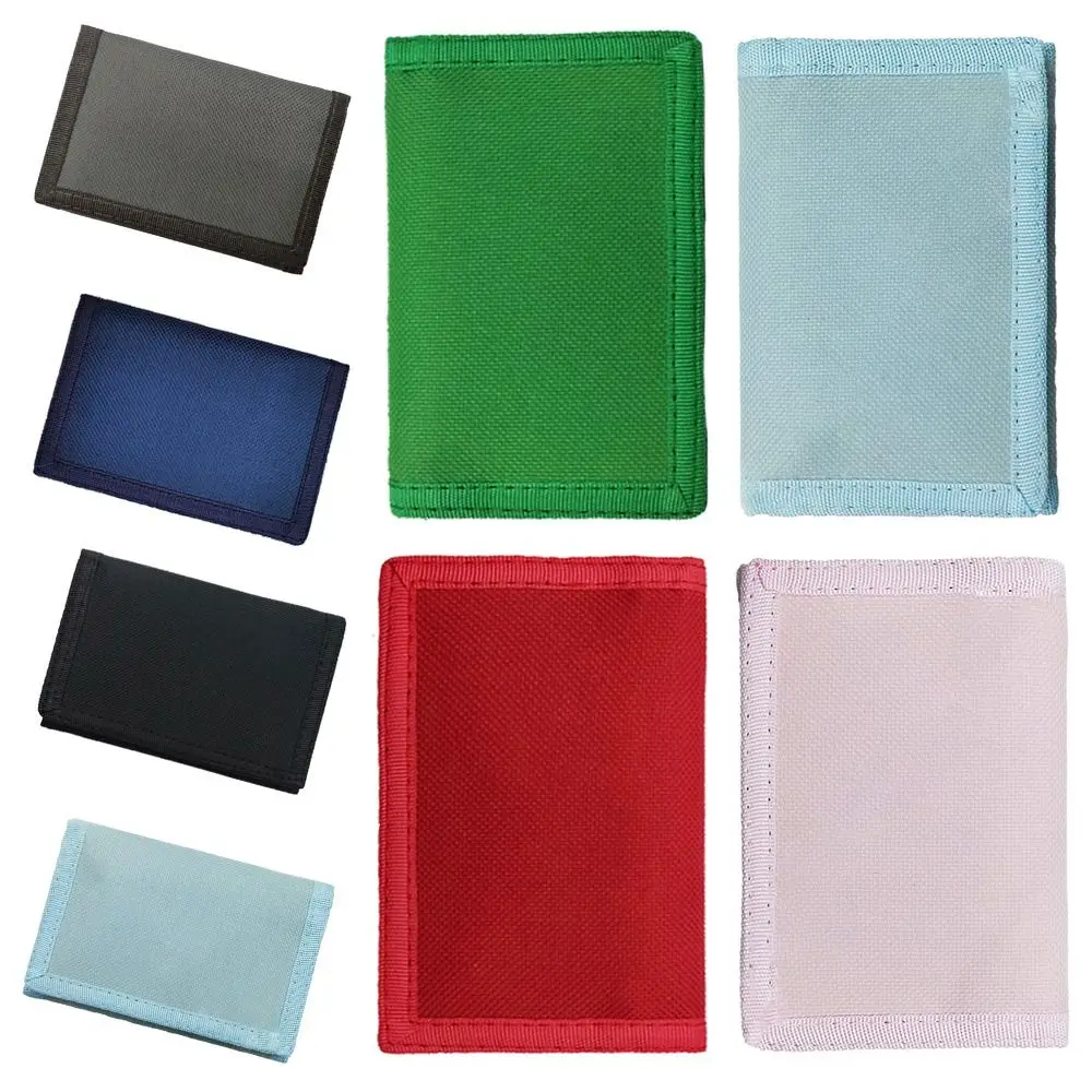 Regalos Cartera delgada multifuncional al aire libre con cremallera monedero de viaje mujer hombre cartera deportiva triple clásica