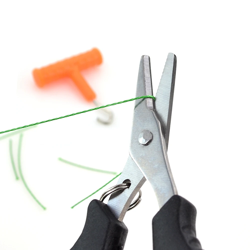 Herramienta de pesca de carpa y juego de tijera para pesca de carpa, línea trenzada, Barbel - imagen 2