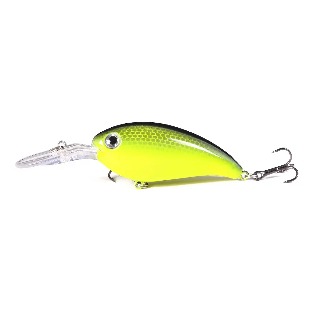 HENGJIA Crankbait Wobblers – Señuelos pesca de calidad lubina carpa - imagen 2
