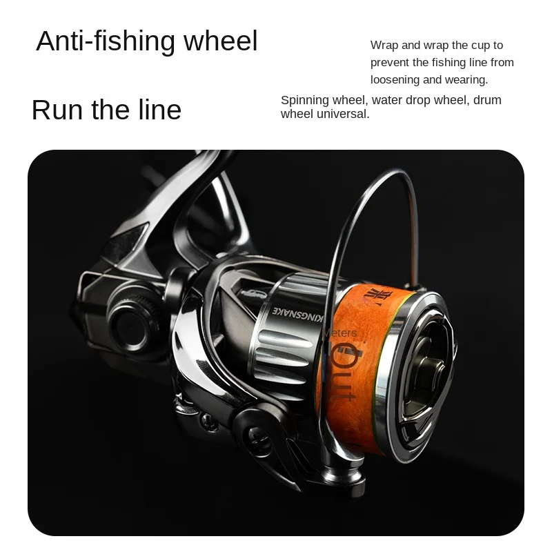 Pegatina tapón línea Waterwoof – Universal carretes pesca sin residuos