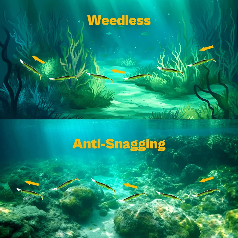 WALK FISH 5 unids/lote anzuelos Jighead 3,5g 5g 7g 10g anzuelo de pesca de gusano señuelo suave anzuelos con cabeza de anzuelo cebo Artificial aparejos de pesca - imagen 5