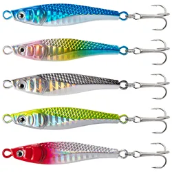 Cuchara jigging metálica – Señuelo de largo lance para pesca marina