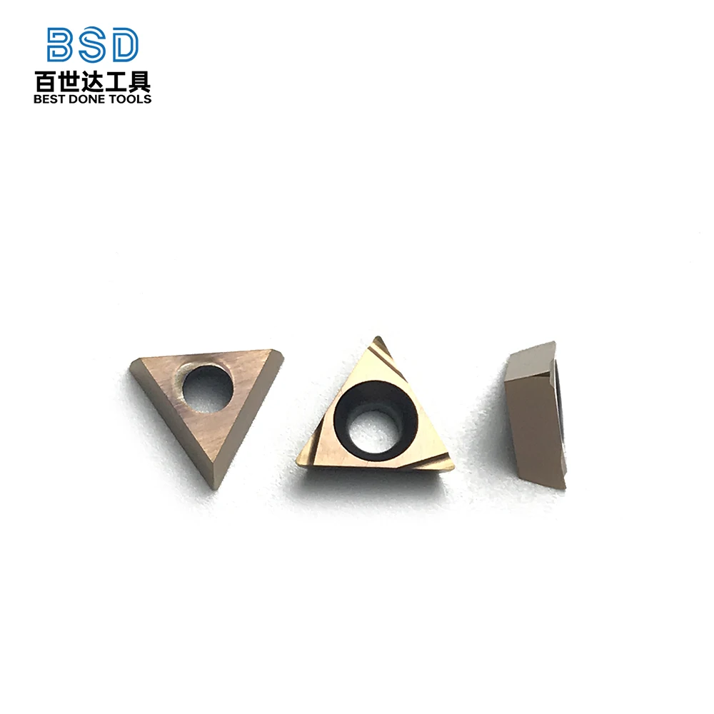 Inserto torneado CNC cerámico triangular para acero inoxidable - imagen 4