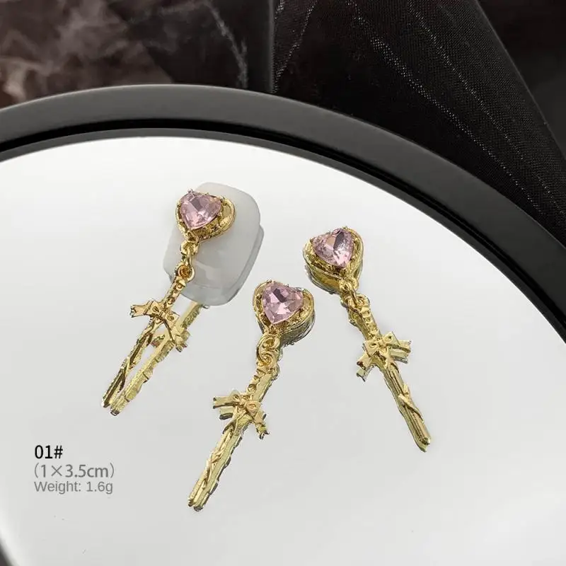 Joyería para uñas de aleación de 1/2/4 piezas, no es fácil de romper, joyería de aleación, Spider Punk, Health & Beauty, Spider Nai, materiales de alta calidad - imagen 2