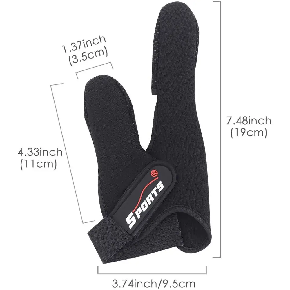 Guantes Pesca Neopreno Antideslizantes – Doble Dedo Transpirables - imagen 2