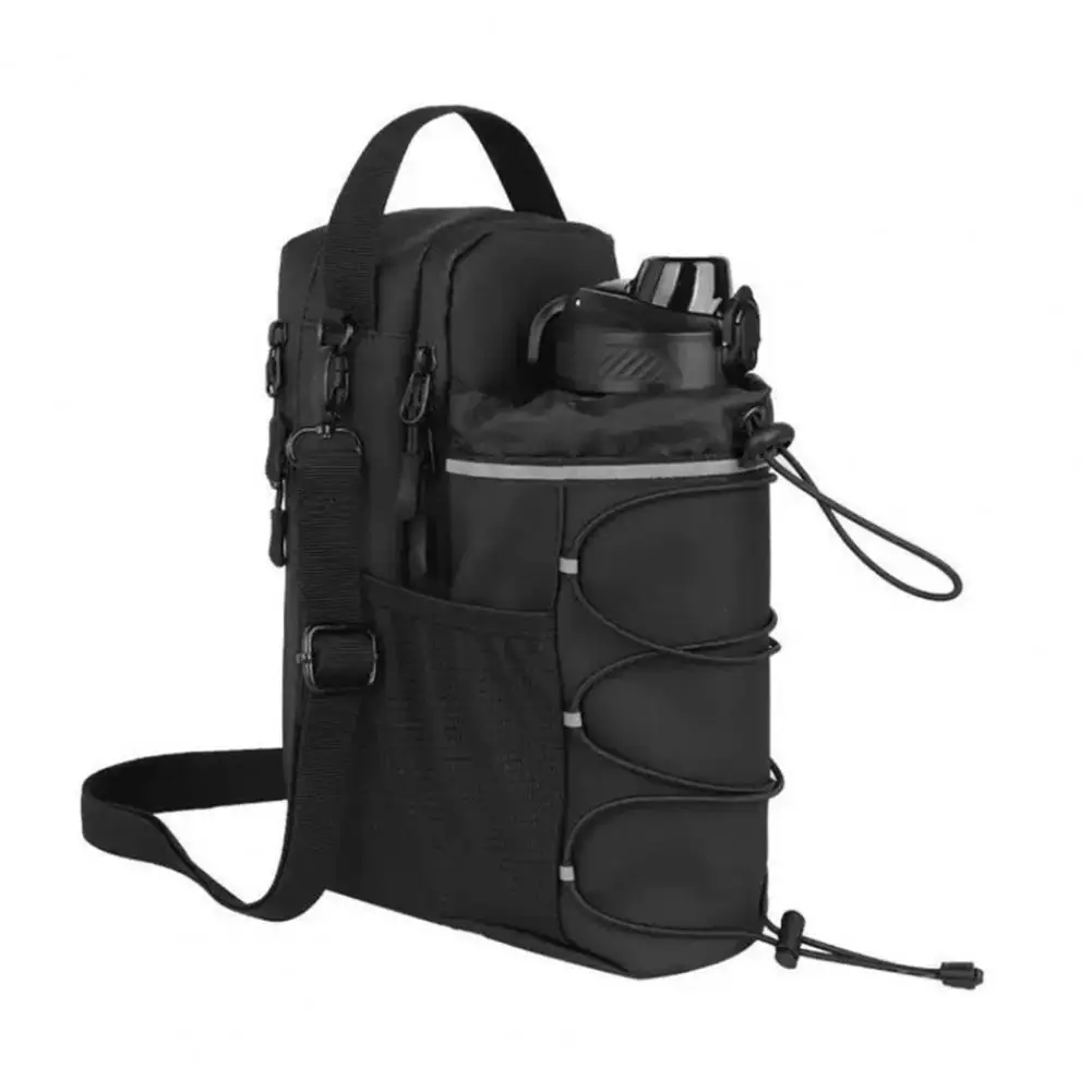 Bolsa de gimnasio para botella de 46 Oz, bolsa de gimnasio magnética con 2/3/6 imanes, bolsa para botella de agua para Fitness con correa, bolsa cruzada deportiva - imagen 5