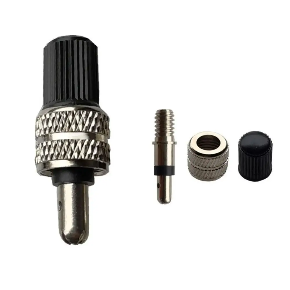 Válvulas de neumáticos de bicicleta tipo Alemania, núcleos de válvulas de neumáticos universales de alta resistencia, fácil instalación, válvulas de neumáticos de bicicletas, 4 Uds. - imagen 3