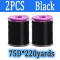 2pcs Black 75D