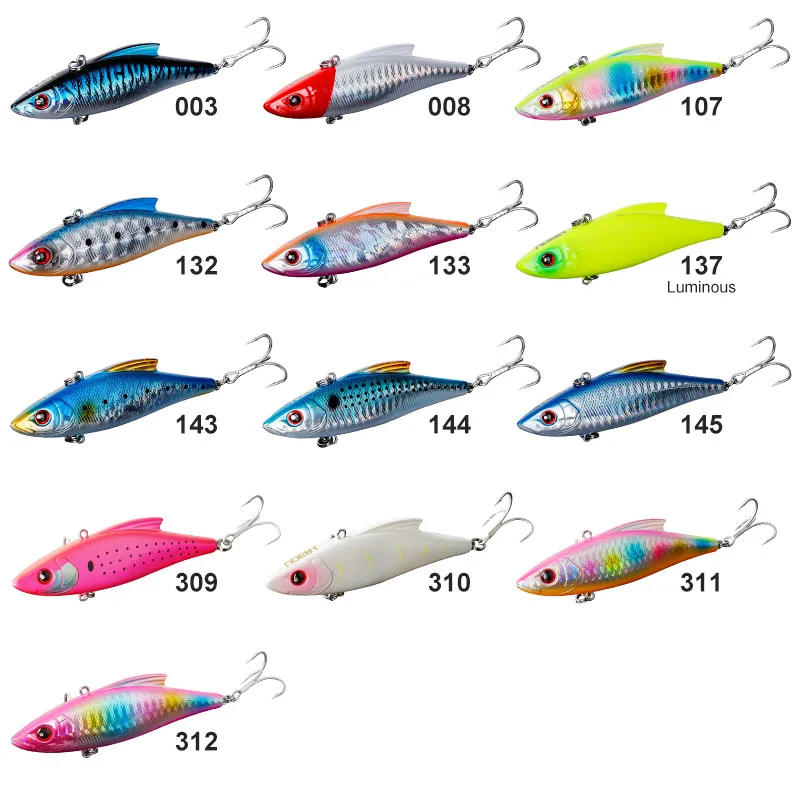 Vib Noeby Señuelo 33g 90mm jig para mar invierno - imagen 4