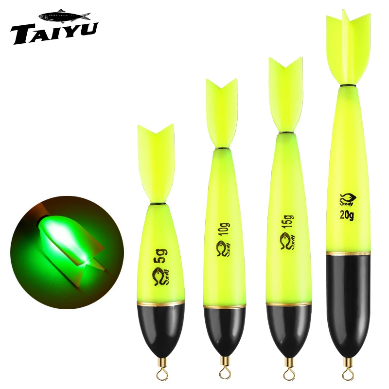 TAIYU Flotador luminoso nocturno para pesca en roca marina - imagen 2
