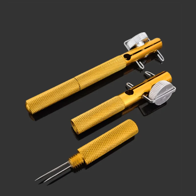 MNFT herramienta de anudado de gancho de pesca de Metal completo, dispositivo de fabricación de bucle de gancho de amarre, 1 PC - imagen 3