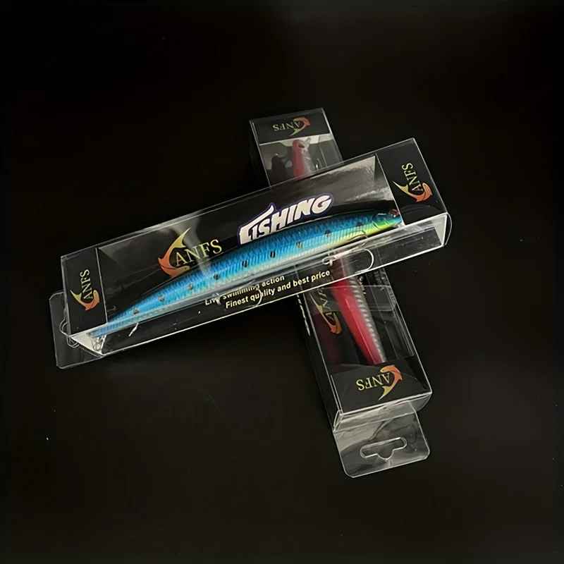 Señuelo de pececillo biónico grande, cebo Artificial de 180mm/24g, aparejos de pesca de medio agua, perfecto para atrapar peces grandes, 1 ud. - imagen 4