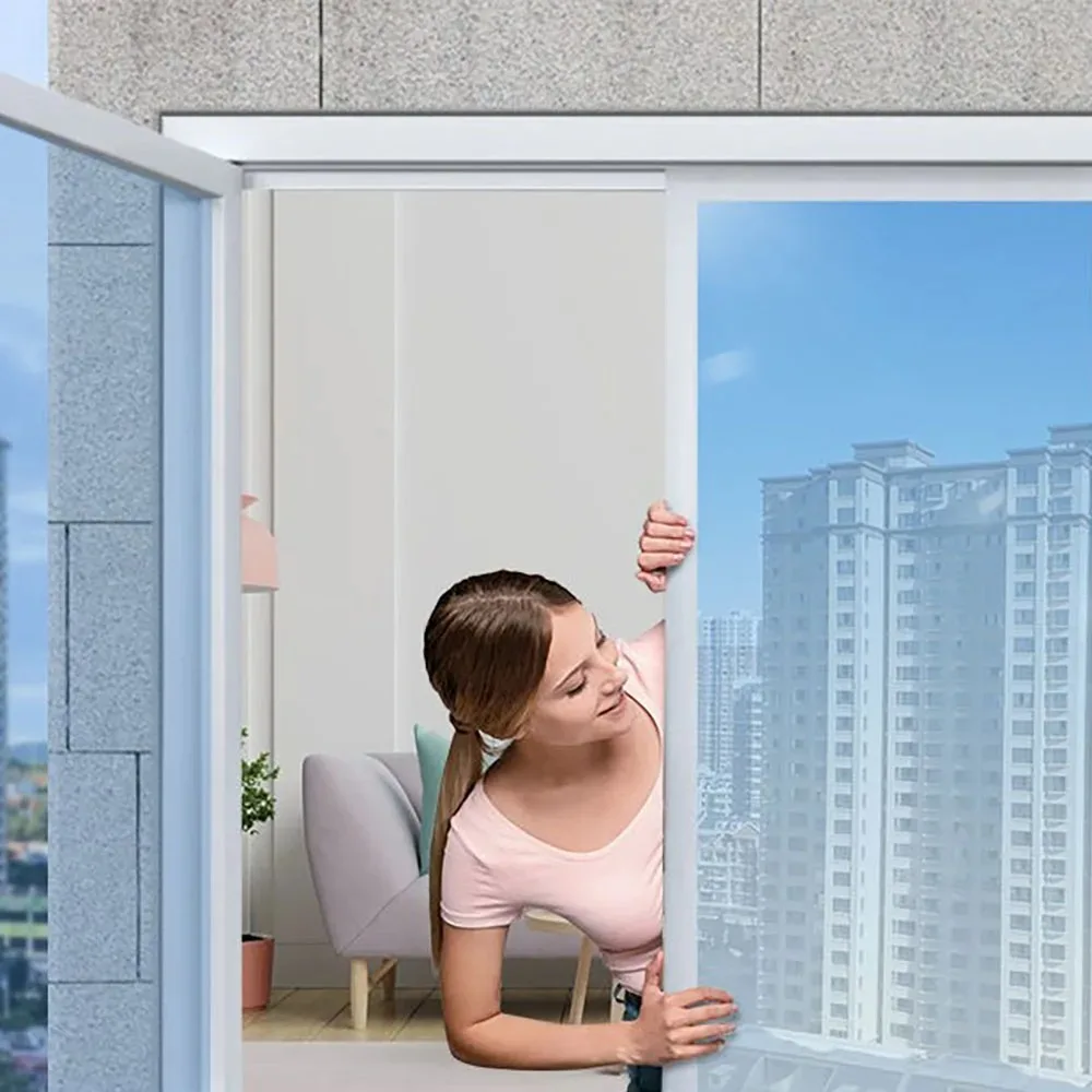 Espejos unidireccionales, protección solar, pegatinas de película para ventana, película de vidrio aislada para el hogar, ventanas, balcones, protección de privacidad - imagen 5