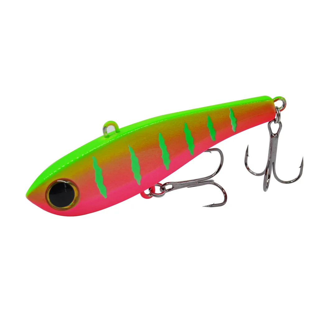 Señuelo de pesca de todas las profundidades, 34g, VIB, vibración de fundición larga, Swimbait, 8,5 cm, señuelos artificiales, cebo duro, plomo ABS integrado con revestimiento UV - imagen 5