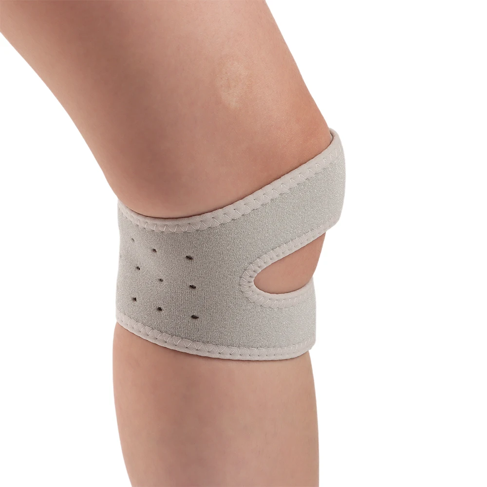 Rodillera deportiva ajustable profesional, rodillera transpirable que absorbe los golpes, rodilleras antideslizantes para Fitness para hombres y mujeres - imagen 4