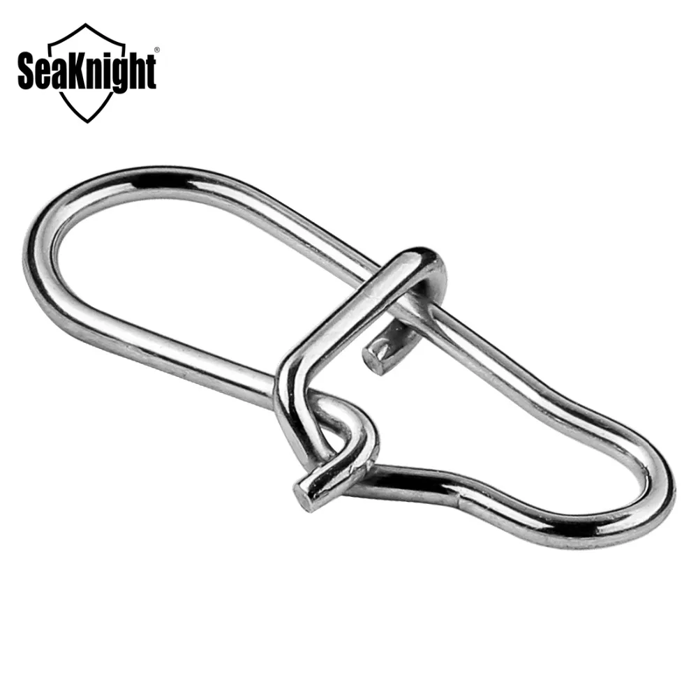 SeaKnight 200PCS Conector giratorio de pesca Aparejos de pesca de acero inoxidable 0 #   1 #   2 #   Accesorio de pesca con rodamiento a presión de 27 kg 38 kg 45 kg - imagen 4