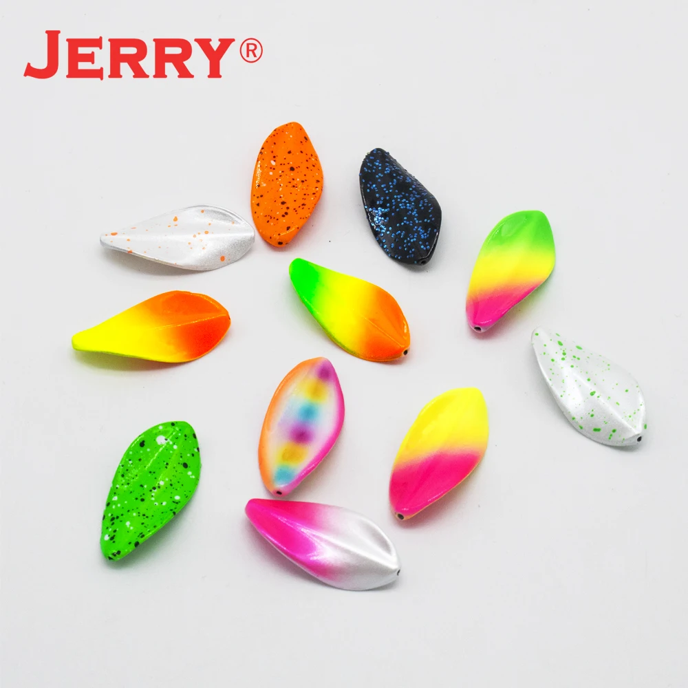 Jerry XuanWu-señuelos de pesca de trucha, cuchara en línea retorcida, área Tengsten, lago, corriente salvaje - imagen 5