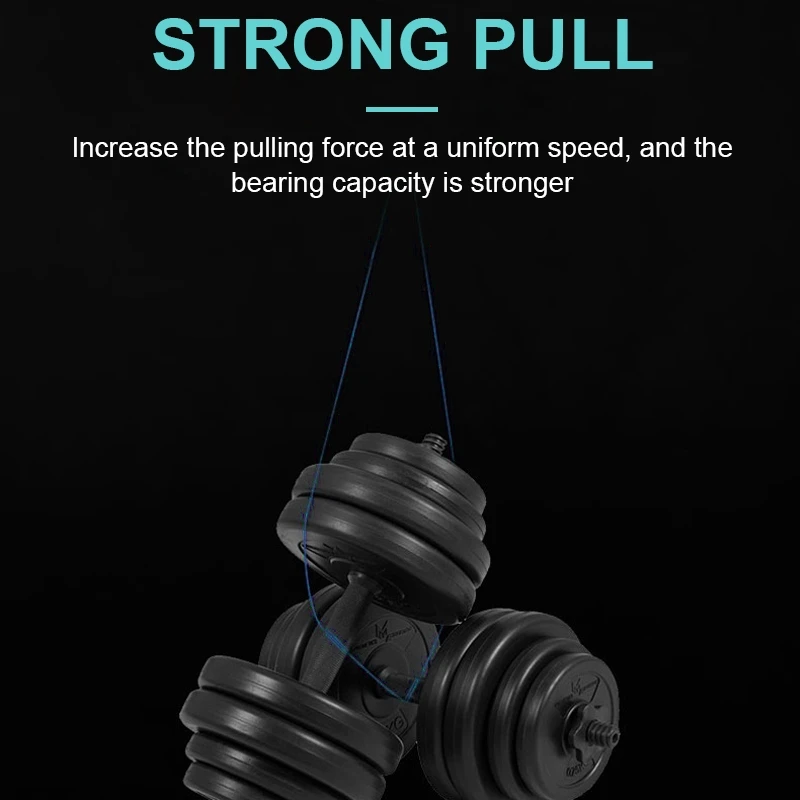 Línea de pesca trenzada SOLOKING, línea de pesca de PE X9, 9 hebras, agua salada, 20LB-100LB, alambre de pesca para carpa, multifilamento Multicolor Lin - imagen 4