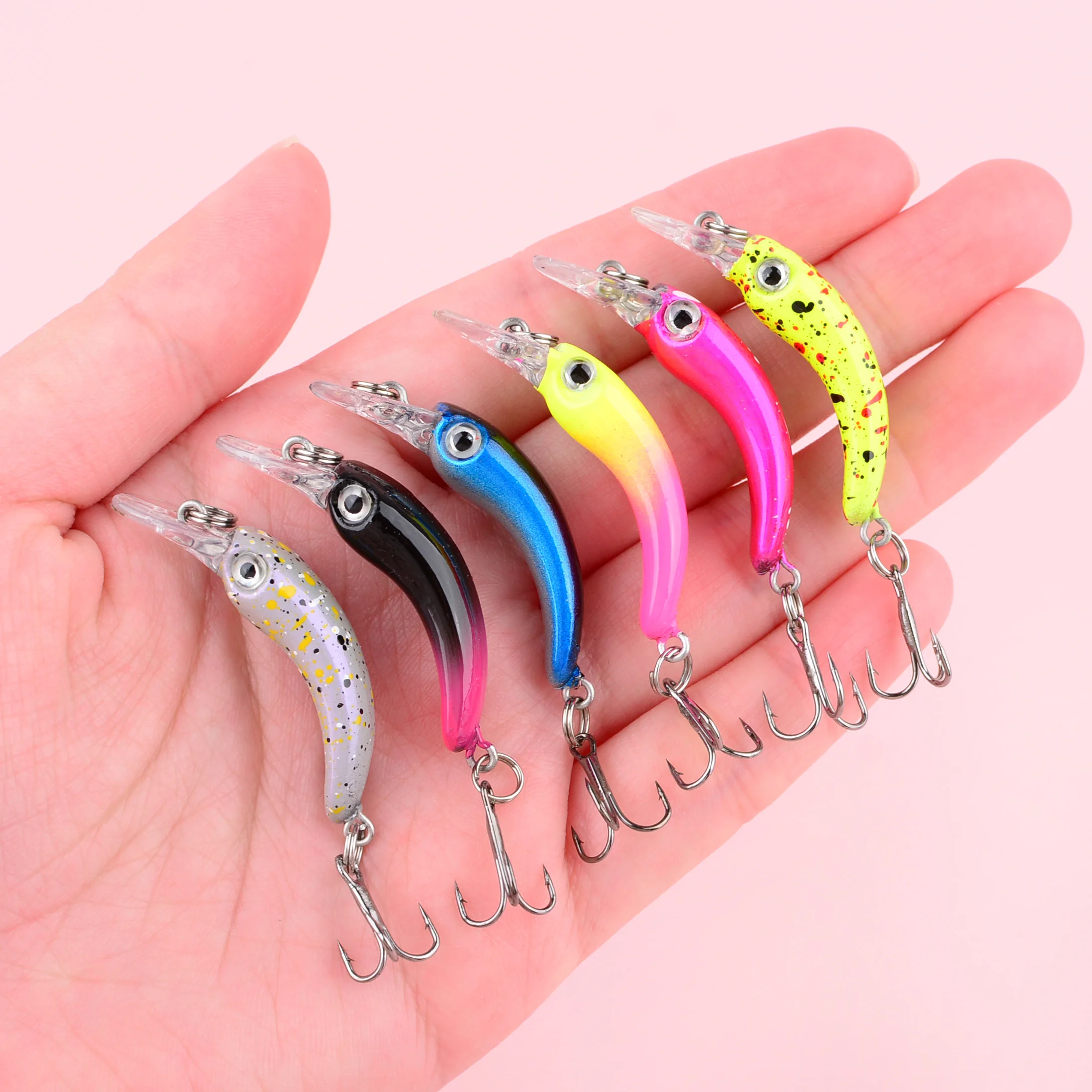 Wobbler micro flotante – Señuelo duro para trucha, lubina y perca - imagen 2