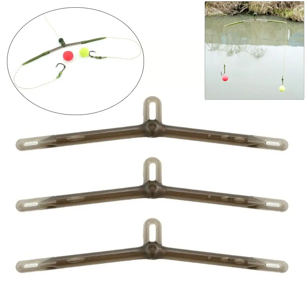 Línea de pesca antienredos, bifurcación espacial, sin ganchos, mangas planas antienredos, 2 cebos, ocho tipos, alineador de sedal de anzuelo de pesca - imagen 3