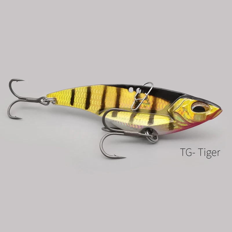 Cebo de hoja de 9,5g y 13g, vibración de Metal, fundición larga, cierre rápido y revestimiento súper deslizante de PTFE, 4X-anzuelos triples fuertes, señuelo de pesca - imagen 5